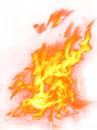 real fire effect overlay